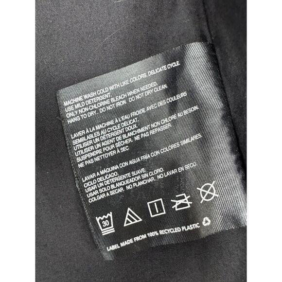 Bernardo Black Faux Vegan Leather Jacket XS B2290 - Picture 8 of 9